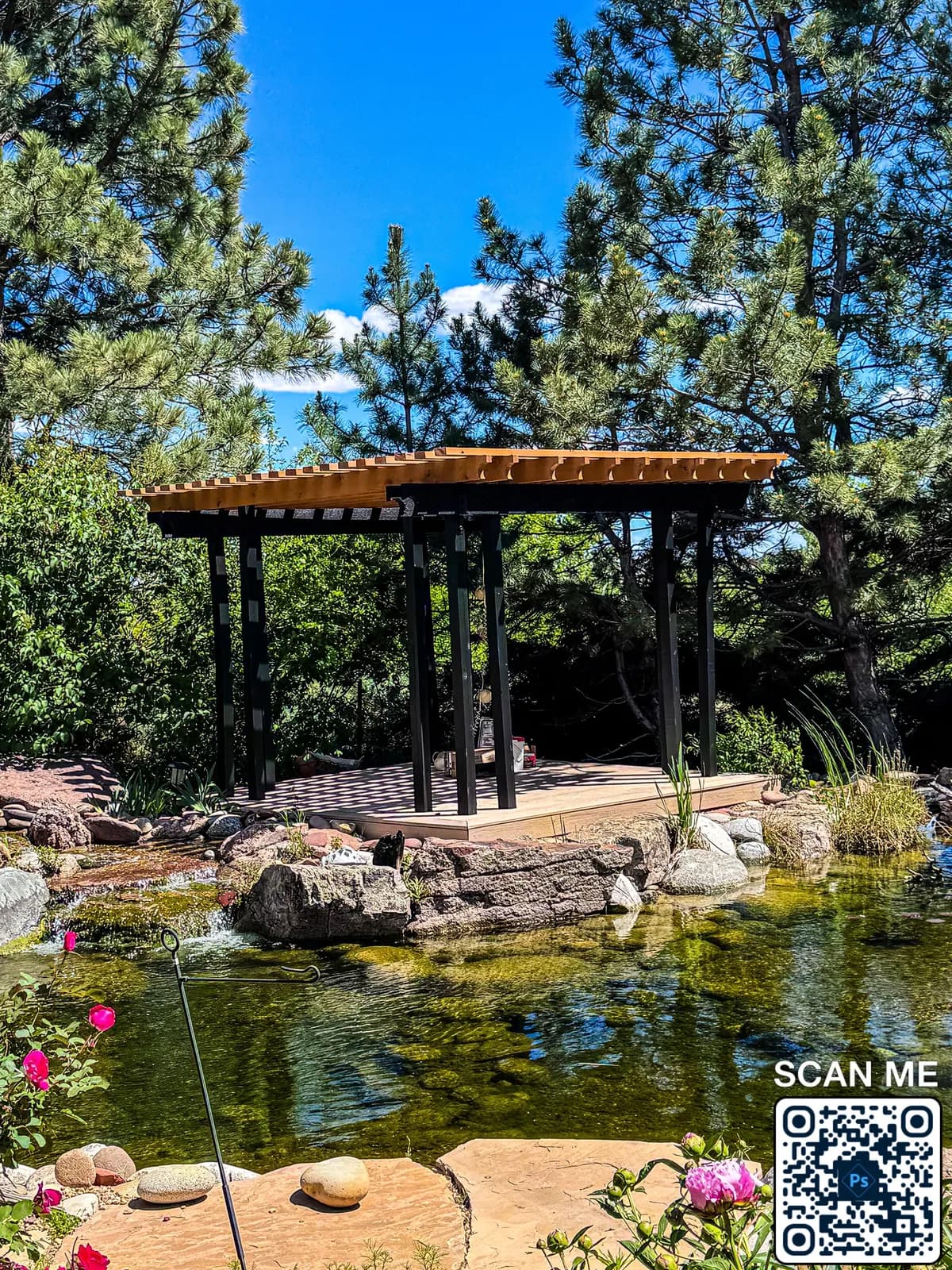 custom pergolas project by BK Construction