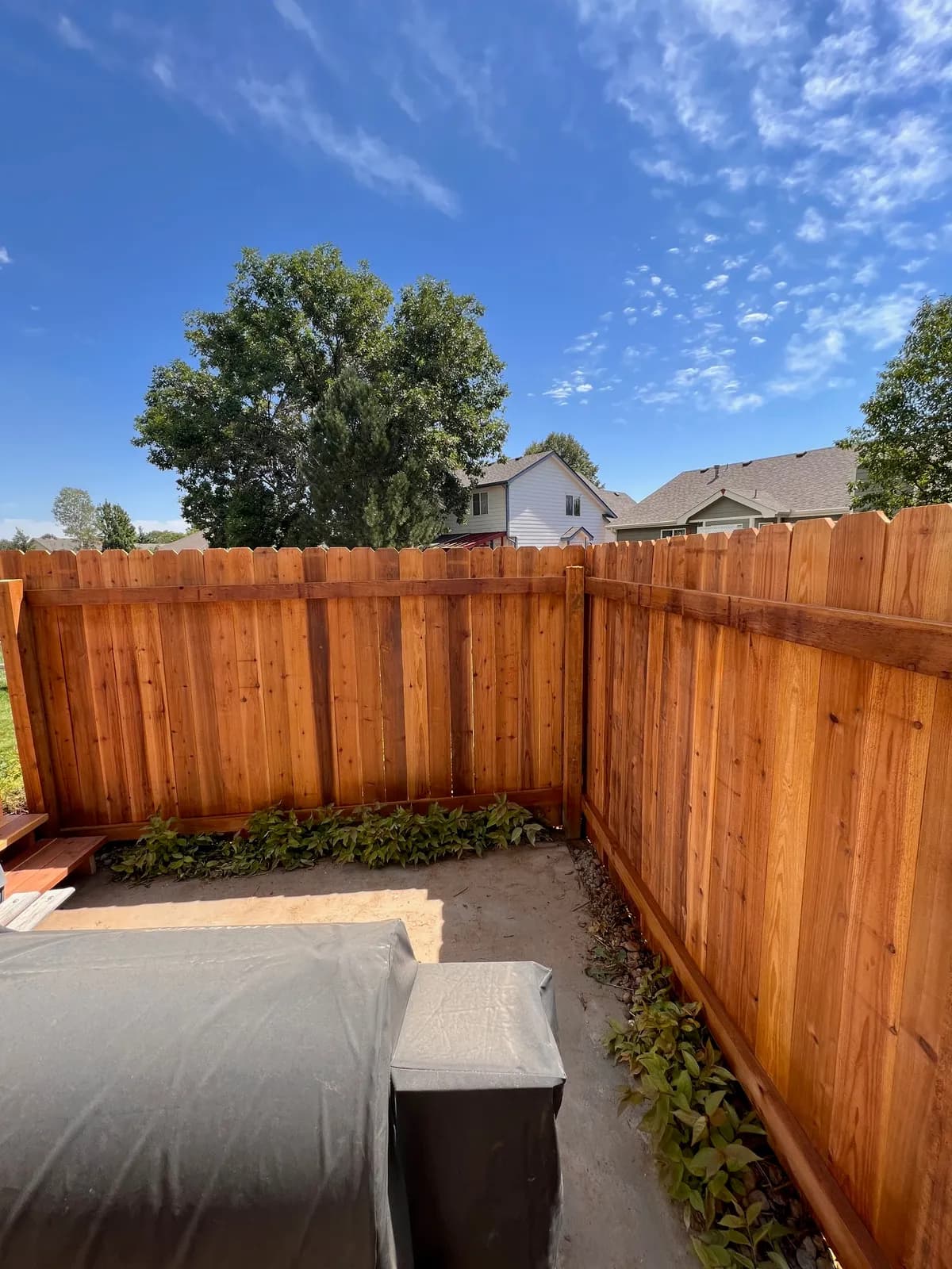 fences sheds project by BK Construction