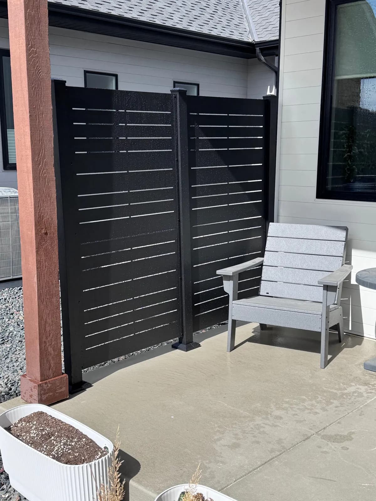 fences sheds project by BK Construction