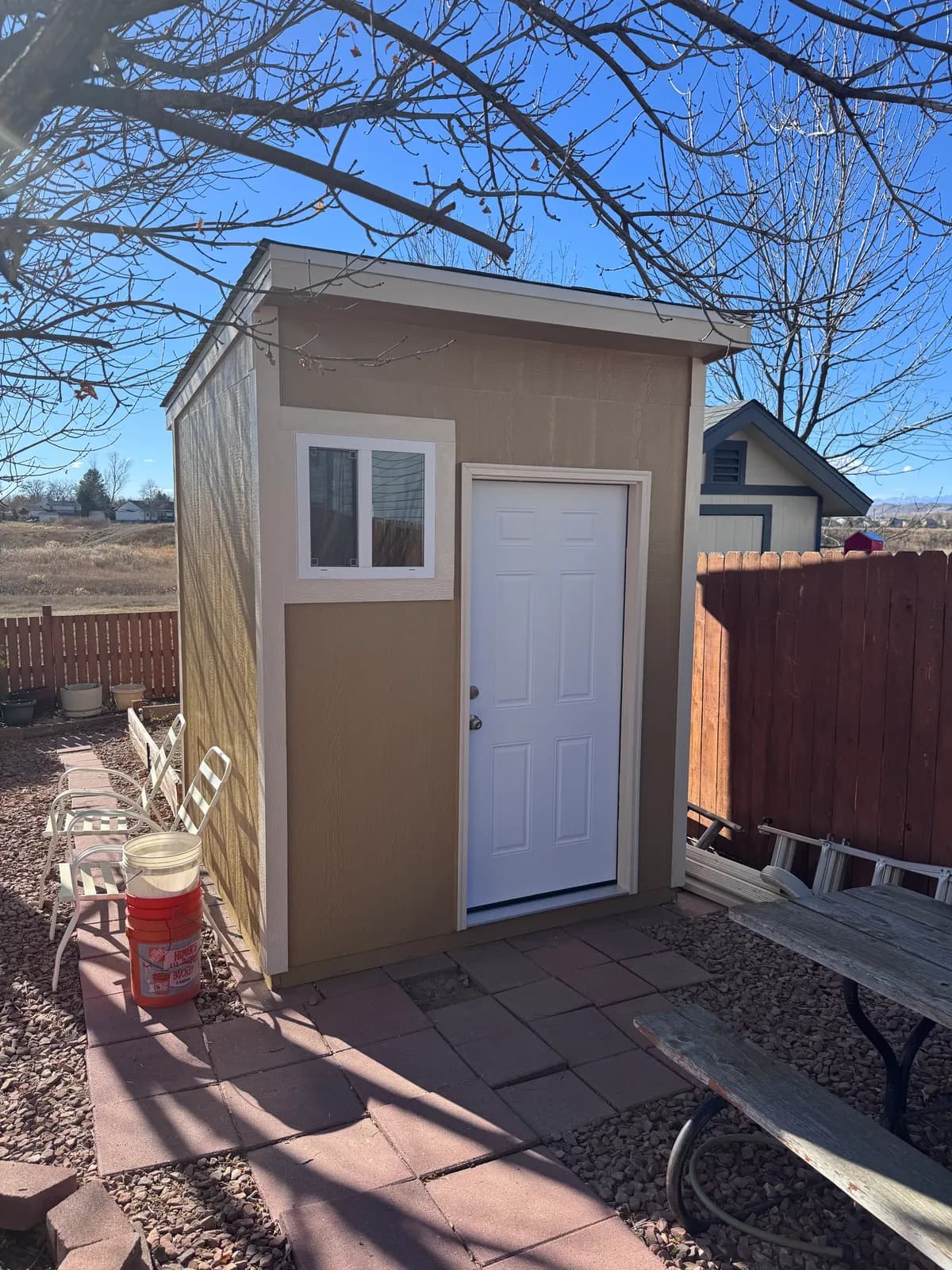 fences sheds project by BK Construction